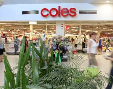 Front shot of coles